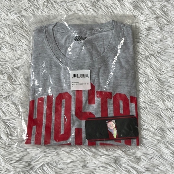 4th and 1 Ohio State buckeyes shorts sleeve gray athletic Arched tee Medium - Picture 2 of 13